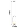 Подвесной светильник F-promo Mars с лампочкой 2914-1P+Lamps E27 P45