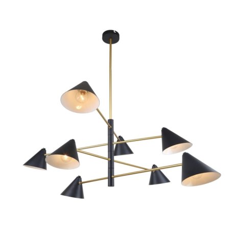 Люстра на штанге с лампочками F-Promo Trikoniya 3089-8P+Lamps E14 P45