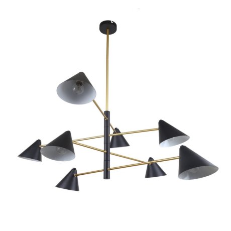 Люстра на штанге с лампочками F-Promo Trikoniya 3089-8P+Lamps E14 P45