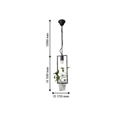 Подвесной светильник с лампочкой Favourite Situla 1976-1P+Lamps E27 P45