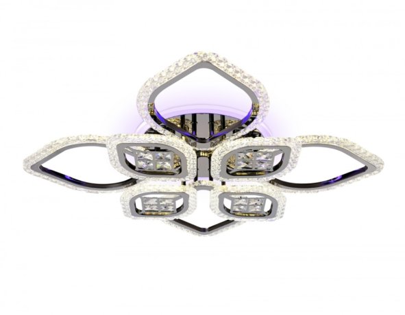 Потолочная диммируемая люстра с пультом ДУ Ambrella light Acrylica FA2835