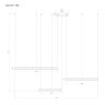 Подвесной светильник с пультом ДУ Arte Lamp Shine A2222SP-3BK