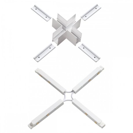 Соединитель Х-образный для магнитного шинопровода Flum Novotech 135127