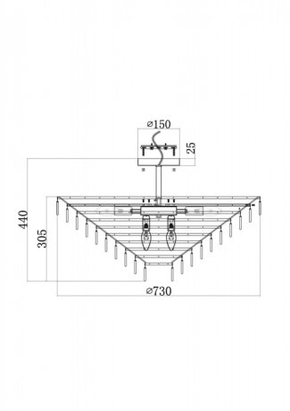 Потолочная люстра Maytoni Mazzo MOD130CL-14G