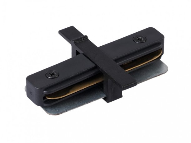 Соединитель прямой для однофазного шинопровода CLT 0.2211 Crystal Lux CLT 0.2211 01 BL