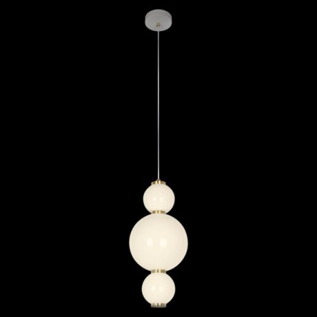 Подвесной светодиодный светильник с белыми плафонами Loft IT Pearls 10205/A