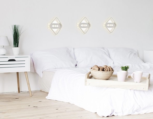 FA225 WH Настенный светодиодный светильник Ambrella light Ice