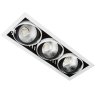 Встраиваемый светодиодный светильник Ambrella light Cardano T813 BK/CH 3*12W 4200K