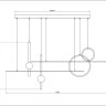 Подвесной светильник Arte Lamp Polaris A2610SP-85BK