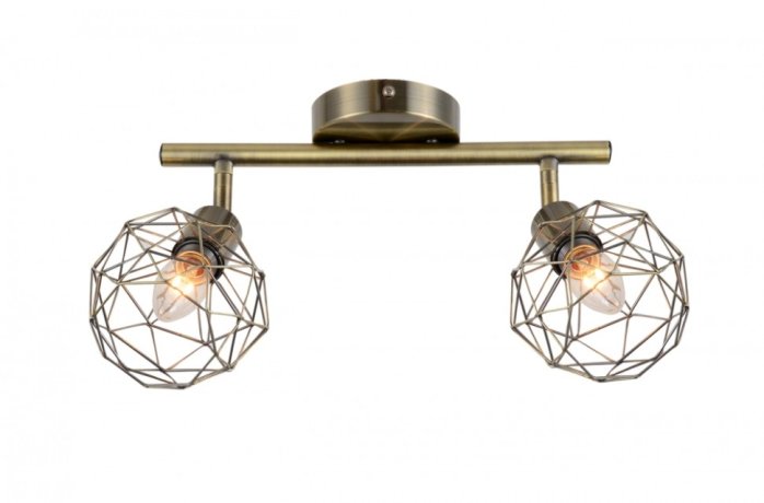 Спот Escada 1128/2P E14*40W Antique brass SOHO