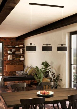 Подвесная люстра Eglo Bazely 43669