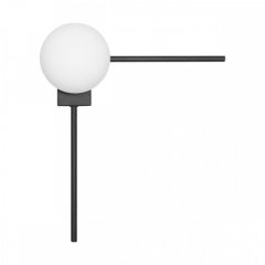 Настенный светильник с белым плафоном Loft IT Meridian 10132/E Black
