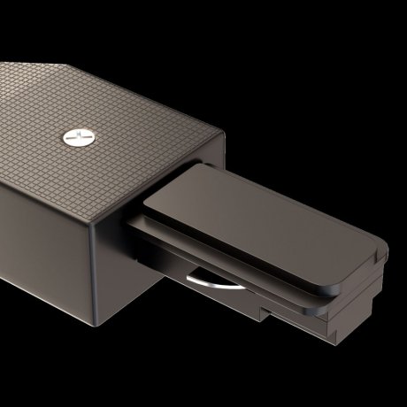 Соединитель поворотный для накладного шинопровода Maytoni Accessories for tracks TRA001CS-11B