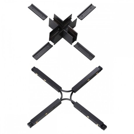 Соединитель Х-образный для магнитного шинопровода Flum Novotech 135128