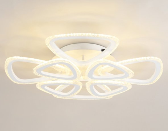 Потолочная диммируемая люстра с пультом ДУ Ambrella light Original FA4515