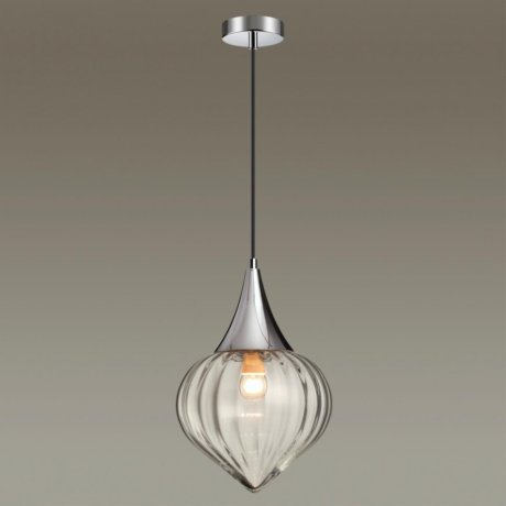 Подвесной светильник с лампочкой Odeon Light Kesta 4949/1+Lamps E27 P45