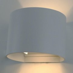 Уличный настенный светодиодный светильник Arte Lamp Rullo A1415AL-1WH