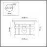 Уличный светильник Odeon Light Virta с лампочкой 4044/1C+Lamps E27 P45
