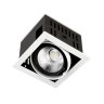Встраиваемый светодиодный светильник Ambrella light Cardano T811 BK/CH 12W 4200K