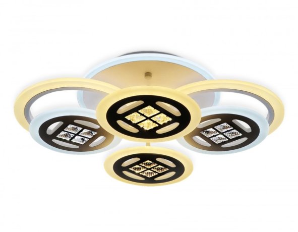 Потолочная светодиодная люстра с пультом ДУ (инфракрасный) Ambrella light Acrylica FA2951