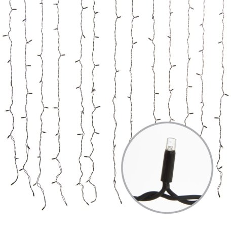 Занавес светодиодный 3х2м с эффектом мерцания Uniel UL-00003937 (ULD-C2030-240-TBK)