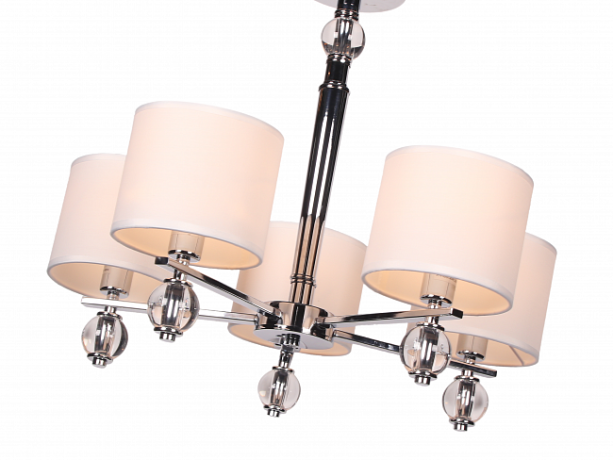 Люстра на штанге Escada 667/5P E14*40W Chrome BELIEF