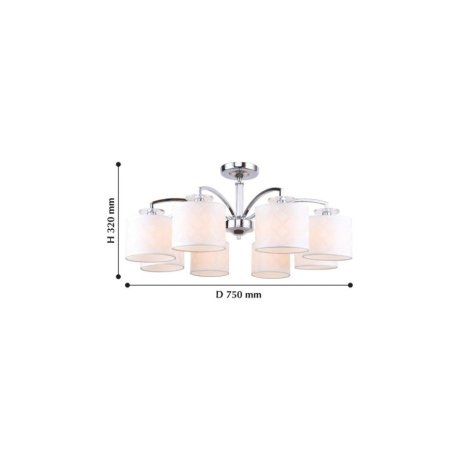 Потолочная люстра F-Promo Modum 2199-8U