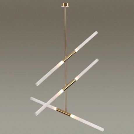 Люстра на штанге Odeon Light Soho с поддержкой Алиса 4306/6-А