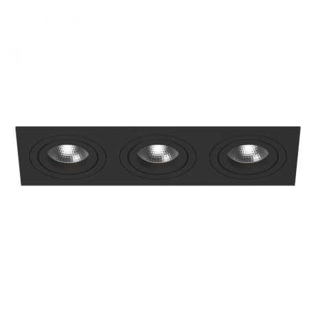 i537070707 Встраиваемый точечный светильник Intero 16 Triple Quadro Lightstar (комплект из 217537+217607+217607+217607)