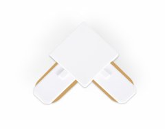 Соединитель L-образный для однофазного шиноровода Ambrella light Track System GL7070 WH