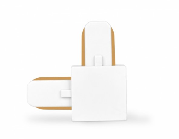 Соединитель L-образный для однофазного шиноровода Ambrella light Track System GL7070 WH