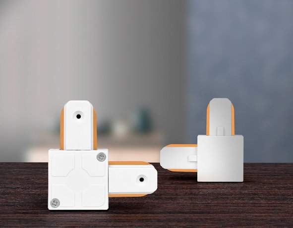 Соединитель L-образный для однофазного шиноровода Ambrella light Track System GL7070 WH