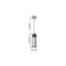 Подвесной светильник с лампочкой Favourite Otium 2270-1P+Lamps Е27 Свеча