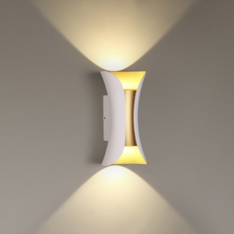 Уличный настенный светодиодный светильник Odeon Light Krista 3886/6WG