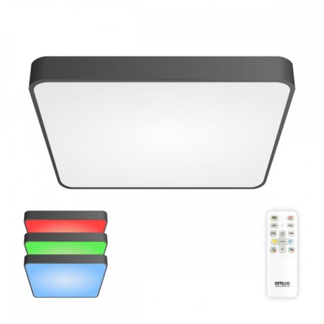 Потолочная светодиодная диммируемая люстра с пультом ДУ Citilux Купер CL724K95G1