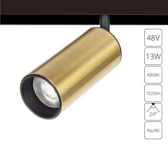 Трековый светильник 13W 4000К для магнитного шинопровода Arte Lamp Linea A4661PL-1AB