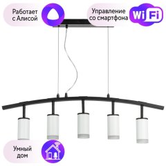 LR7353650 Подвесной светильник Rullo Lightstar с поддержкой Алисы, (комплект из 571735+214436-5+202430-5)