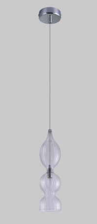 Подвесной светильник Crystal Lux Iris SP1 B Transparent