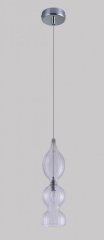 Подвесной светильник Crystal Lux Iris SP1 B Transparent