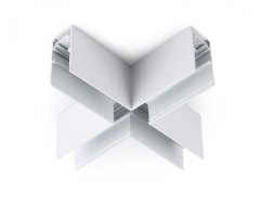 Коннектор X-образный для накладного шинопровода Magnetic Ambrella light TRACK SYSTEM GL3375