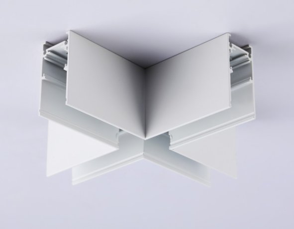 Коннектор X-образный для накладного шинопровода Magnetic Ambrella light TRACK SYSTEM GL3375