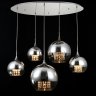 Подвесная люстра Maytoni Fermi P140-PL-170-5-N