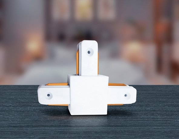 Соединитель Т-образный для однофазного шиноровода Ambrella light Track System GL7077 WH