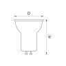 Светодиодная лампа GU10 3W 3000К (теплый) LED Lightstar 940952