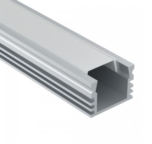 2м. Встраиваемый алюминиевый профиль для светодиодной ленты Maytoni Led strip ALM005S-2M