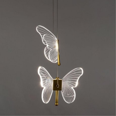 Подвесной светильник с бабочками Arte Lamp Darcy A2187SP-2GO