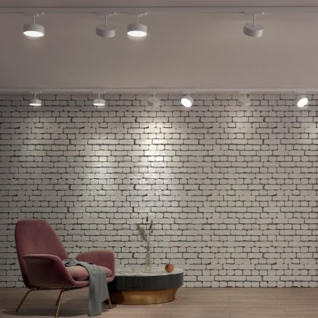 Трехфазный LED светильник 24W 4000К для трека Prometa Novotech 358758