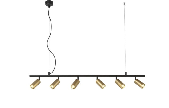 Подвесной светильник Crystal Lux CLT 015C6 L1200 BL-GO