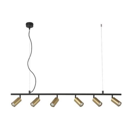 Подвесной светильник Crystal Lux с поддержкой Маруся CLT 015C6 L1200 BL-GO-М