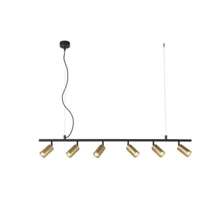 Подвесной светильник Crystal Lux с поддержкой Маруся CLT 015C6 L1200 BL-GO-М